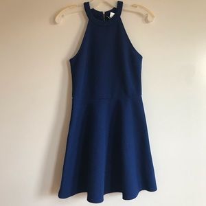 Royal blue dress